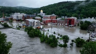 Catastrophic Flooding: US President Joe Biden Declares Emergency in Vermont, Orders Federal Assistance To Supplement Northeastern State (Watch Video)