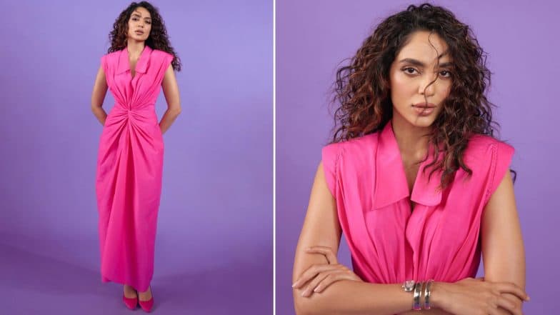 Sobhita Dhulipala Channels Her Inner Barbie in Pink Maxi Dress (View Pics)