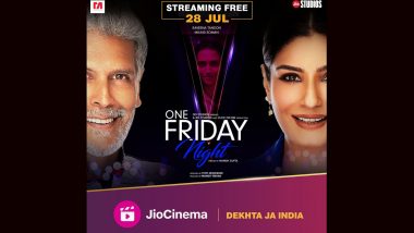 One Friday Night Trailer: Raveena Tandon, Milind Soman’s New Thriller Promises an Evening of Romance, Betrayal, and Suspense (Watch Video)