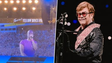 Coldplay’s Chris Martin Sends Surprise Video Message to Elton John During His Last Show of Farewell Tour! - WATCH
