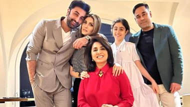 Neetu Kapoor Birthday: Riddhima Kapoor Sahni Shares Cute Family Photo With Her ‘Ma’ and Brother Ranbir Kapoor (View Pic)