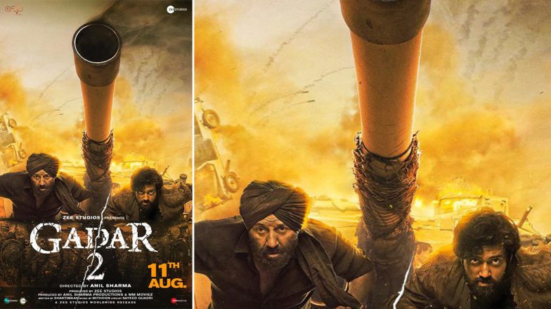 Gadar 2 Box Office Collection Day 3: Sunny Deol-Anil Sharma's Film Smashes Into Rs 100 Crore Club; Earns Rs 134.88 Crore in Just Three Days in India!