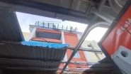 Telangana: Water Tank Collapses at Warangal Railway Station; Four Passengers Injured (Watch Video)