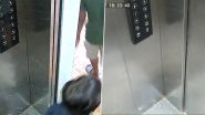 Pune Lift Collapse Video: Close Save for Two Kids as Elevator Falls From 10th Floor Moments After Their Exit, CCTV Footage Surfaces Online