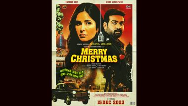 Merry Christmas: Katrina Kaif and Vijay Sethupathi’s Film To Be Release on December 15, Actress Shares Poster (View Pic)