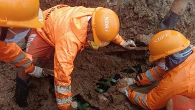 Raigad Landslide Latest Update: Death Toll Reaches Rises to 22, NDRF Resumes Search Operation (Watch Video)