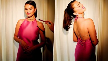 Selena Gomez Celebrates 31st Birthday With Barbie-Themed Party, Shares Pics From the Private Screening Wearing Pink Satin Dress