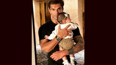 Bipasha Basu Enjoys Her Sunday Filled With the Cuteness of Karan Singh Grover Holding Daughter Devi! (View Pic)