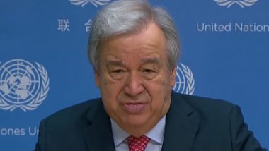 'Era of Global Boiling Has Arrived,' Says UN Secretary-General Antonio Guterres as July 2023 Set To Be World's Hottest Month (Watch Video)