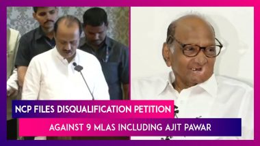 Maharashtra: Sharad Pawar’s NCP Files Disqualification Petition Against Nine MLAs Including Ajit Pawar As They Join BJP-Eknath Shinde Government