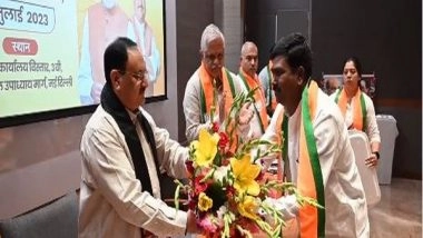 India News | New Delhi: BJP's Sanyukt Morcha Underway; 'Maha Jan Sampark Abhiyan' to Be Reviewed