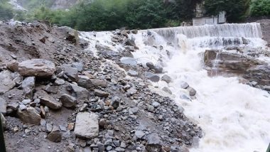 India News | Uttarakhand: Badrinath Highway Blocked Due to Rise in Water Level in Khachdu Drain