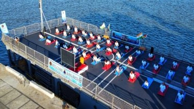 World News | INS Sunayna Visits Mozambique, Reinforces India's Cordial Ties with Country