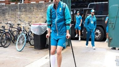 Sports News | Ashes 2nd Test: Nathan Lyon Slams Suggestions He Went out to Bat with Concussion Substitute in Mind