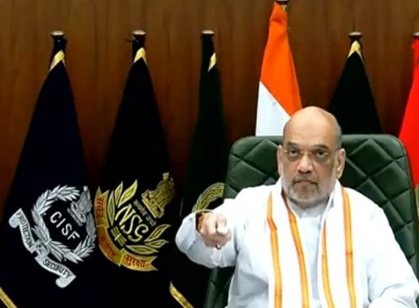 Amit Shah Inaugurates 'Akshar River Cruise' at Sabarmati Riverfront in Ahmedabad (Watch Video)