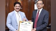 Business News | High Commissioner Dillum and Media Personality Sandeep Marwah Unveil the Indo Mauritius Film and Cultural Forum