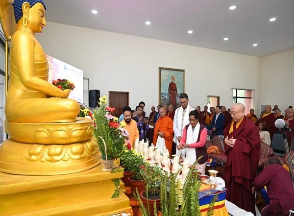 World News | Indian Embassy in Nepal, International Buddhist Confederation Hold Joint Celebration Asadha Purnima
