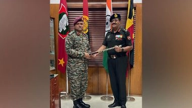 India News | Lt Gen Sanjay Malik Assumes Command of 101 Area in Meghalaya's Shillong