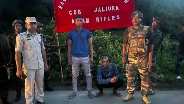 Assam Rifles and Police Apprehends One Person With 276 GM Herion Worth Rs 1.1 Crore in Lalpani