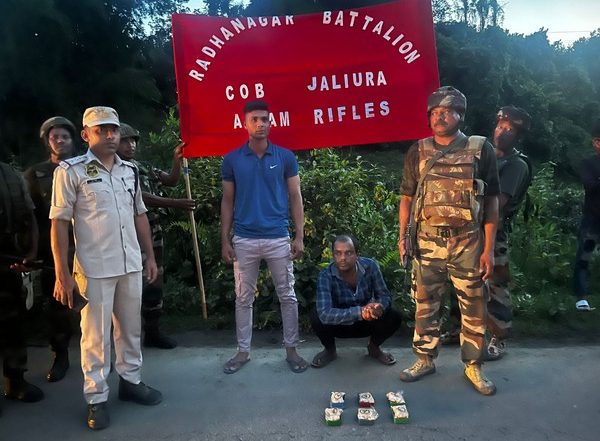 Assam Rifles and Police Apprehends One Person With 276 GM Herion Worth Rs 1.1 Crore in Lalpani