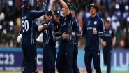 Sports News | CWC Qualifier: Scotland Keeps Their World Cup Hopes Alive by Ending Zimbabwe's World Cup Chances