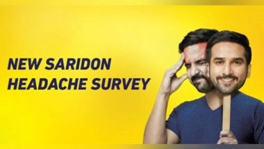 Business News | Indians Report Rise in Stress Levels Post Pandemic: New Saridon Headache Report