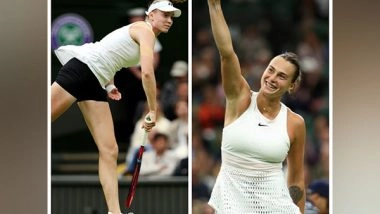 Sports News | Wimbledon: Defending Champ Elena Rybakina, 2nd Seed Aryna Sabalenka Progress to Next Round