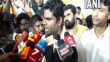 India News | Shouldn't Give Press Briefs on Regular Basis, Shouldn't Speak Politics: TN BJP Chief Annamalai's Word of Advice to Governors