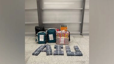 India News | Telangana: 2.279 Kgs Gold and 1,01,000 Cigarettes Seized at Hyderabad Airport