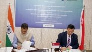 India News | India, Singapore Sign Protocol Document Extending Current MoU on Cooperation Till 2028