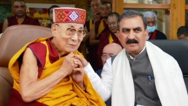 India News | Himachal CM Sukhu Greets Dalai Lama on His 88th Birthday