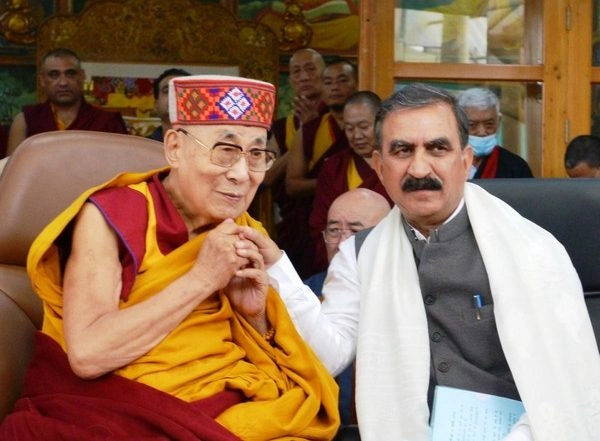India News | Himachal CM Sukhu Greets Dalai Lama on His 88th Birthday