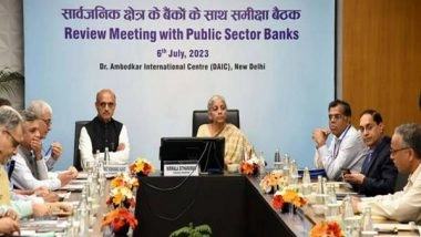India News | FM Nirmala Sitharaman Chairs Meeting to Review Performance of Public Sector Banks