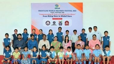 Business News | Frontline Schools Celebrate World Records Festival Commemorating 25 Years of Academic Excellence
