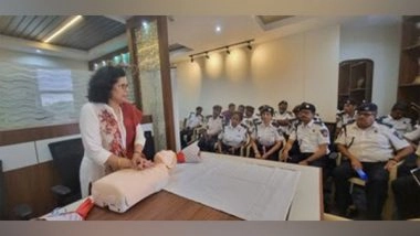 Business News | Manipal Hospitals and Bangalore City Police Traffic Organization Collaborate to Promote Basic Life Support Training