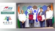 Business News | Marg ERP Partners with National Skill Development Corporation to Empower 2000 Students Across India