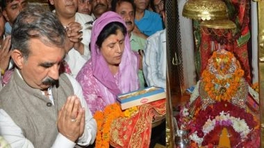 India News | Himachal CM Sukhu Pays Obeisance at Mata Chintpurni Temple