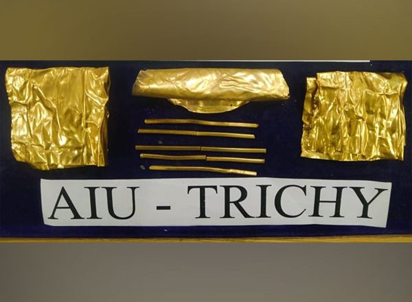 India News | Tamil Nadu: Customs Seizes Gold Worth Rs 79.12 Lakh at Trichy Airport