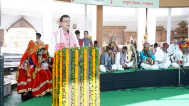 India News | CM Pushkar Singh Dhami Inaugurates Uttarakhand's First Himalayan Cultural Center