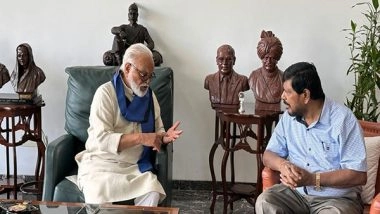 India News | Union Minister Ramdas Athawale Meets Maharashtra Minister Chhagan Bhujbal