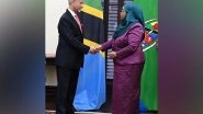 World News | Jaishankar Calls on Tanzanian President Samia Hassan, Discusses Defence, Maritime Cooperation