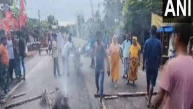 India News | Violence, Arson Reported in West Bengal on Panchayat Poll Day; TMC, BJP Accuse Each Other