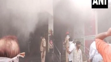 India News | Telangana: 3 Shops Gutted as Fire Breaks out in Secunderabad's Palika Bazar