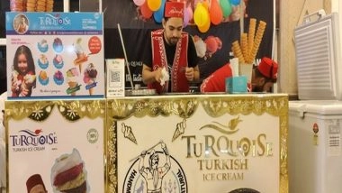 World News | Turkish Ice Cream 'Turquoise' Takes Kashmir Valley by Storm