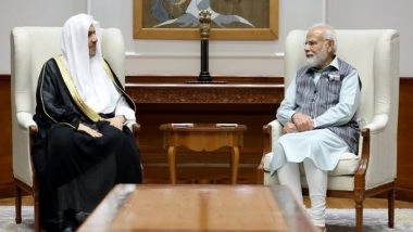 World News | Muslim World League Chief Al-Issa Meets PM Modi, Discusses Wide-ranging Issues