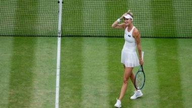Sports News | Wimbledon: Marketa Vondrousova Holds off Jessica Pegula to Reach Semifinals