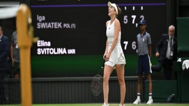 Sports News | Wimbledon: Elina Svitolina Stuns World No.1 Iga Swiatek to Secure Spot in Semifinals&nbsp;