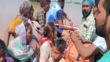 India News | Over 200 Flood-affected People Rescued in Punjab's Jalandhar 