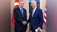 World News | Turkish President Erdogan Meets US Counterpart Biden in Vilnius