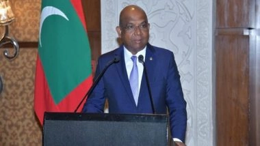 World News | Abdulla Shahid Interacts with Non-Resident Ambassadors, High Commissioners Accredited to Maldives in Delhi